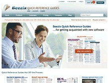 Tablet Screenshot of beezix.com